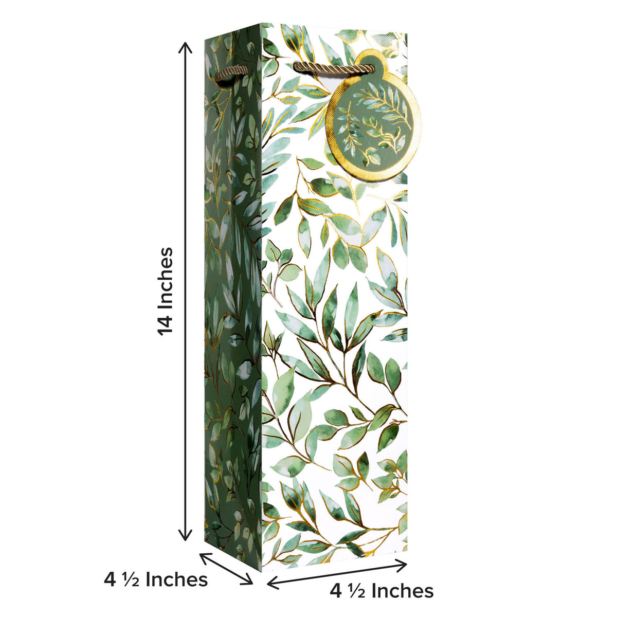 Elegant Leaves Wine Bag - GBB464.1b.jpg