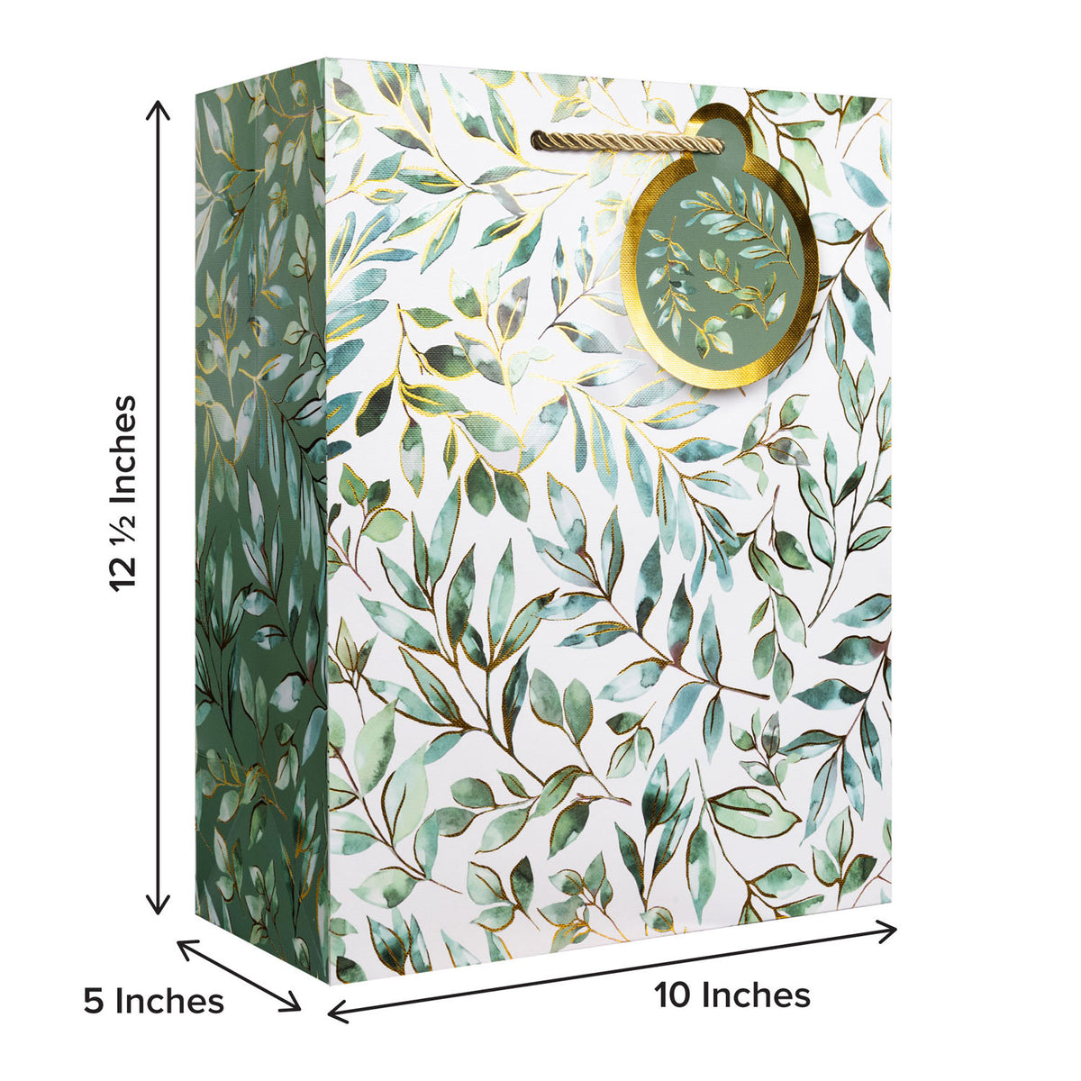 Elegant Leaves Gift Bag - GBL464.1b.jpg