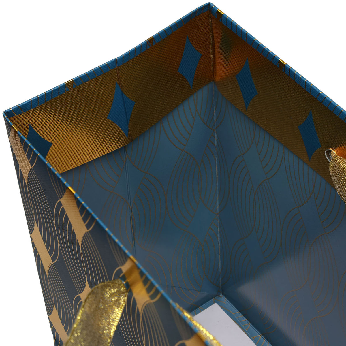 Gilded Geo Gold Gift Bag - GBM268.1d.jpg