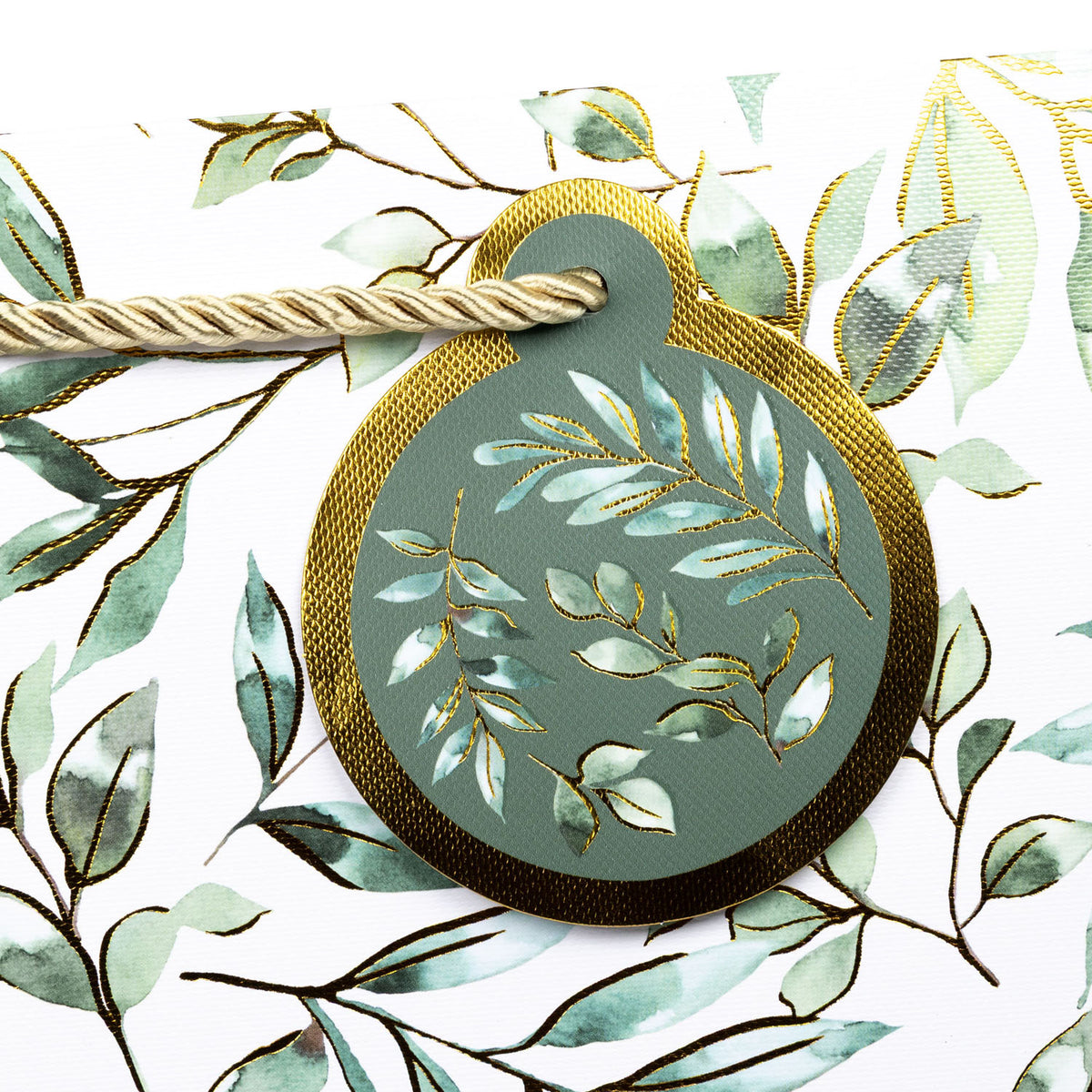Elegant Leaves Gift Bag - GBM464.1c.jpg