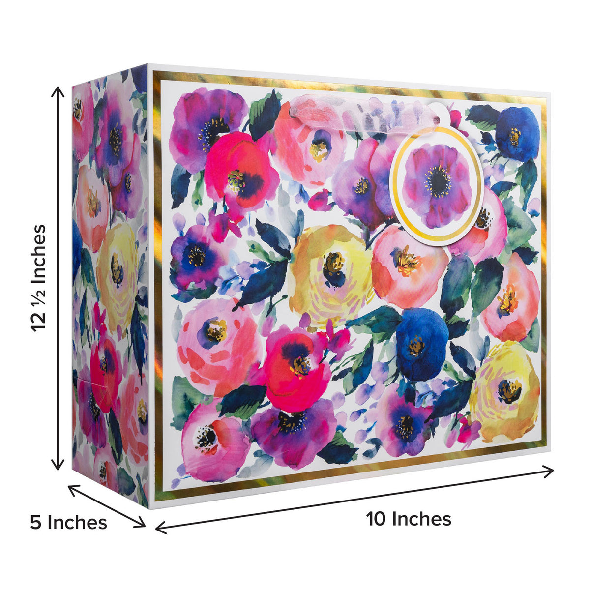 Watercolor Flowers Gift Bag - LT432.1b.jpg