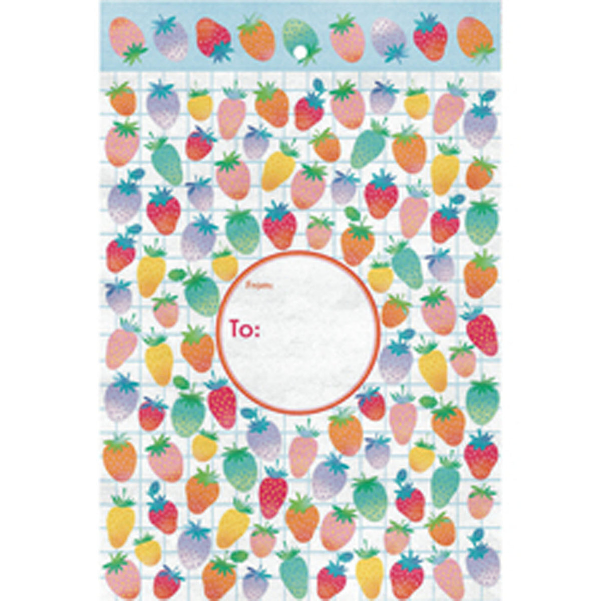 Sweet Strawberries Theme Mailing Envelope - LY236.jpg