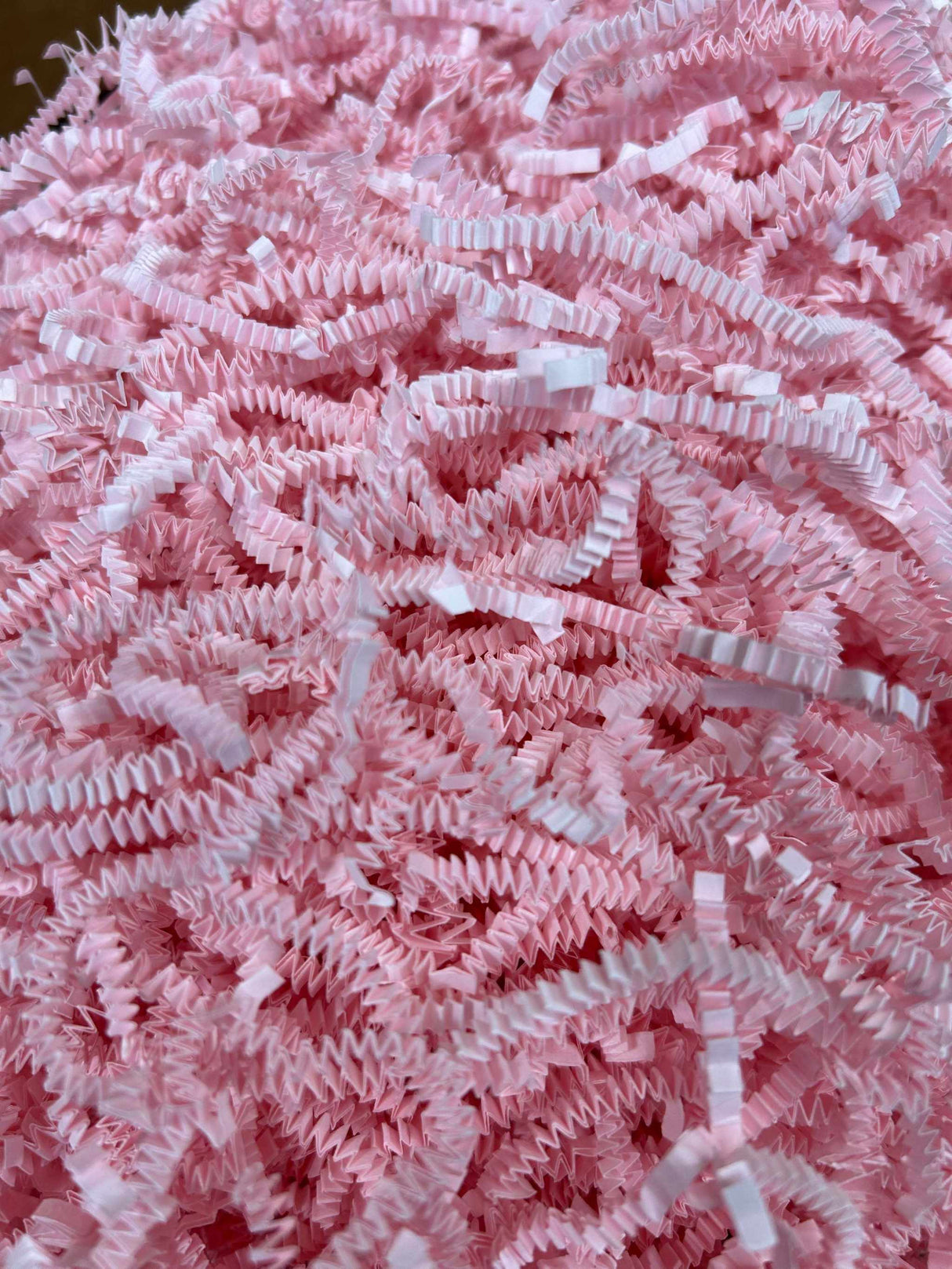 40 LB Pink Crinkle Paper for Gift Baskets