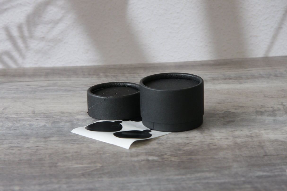 1 ounce / 30 g Shallow Paper Shaker Jar