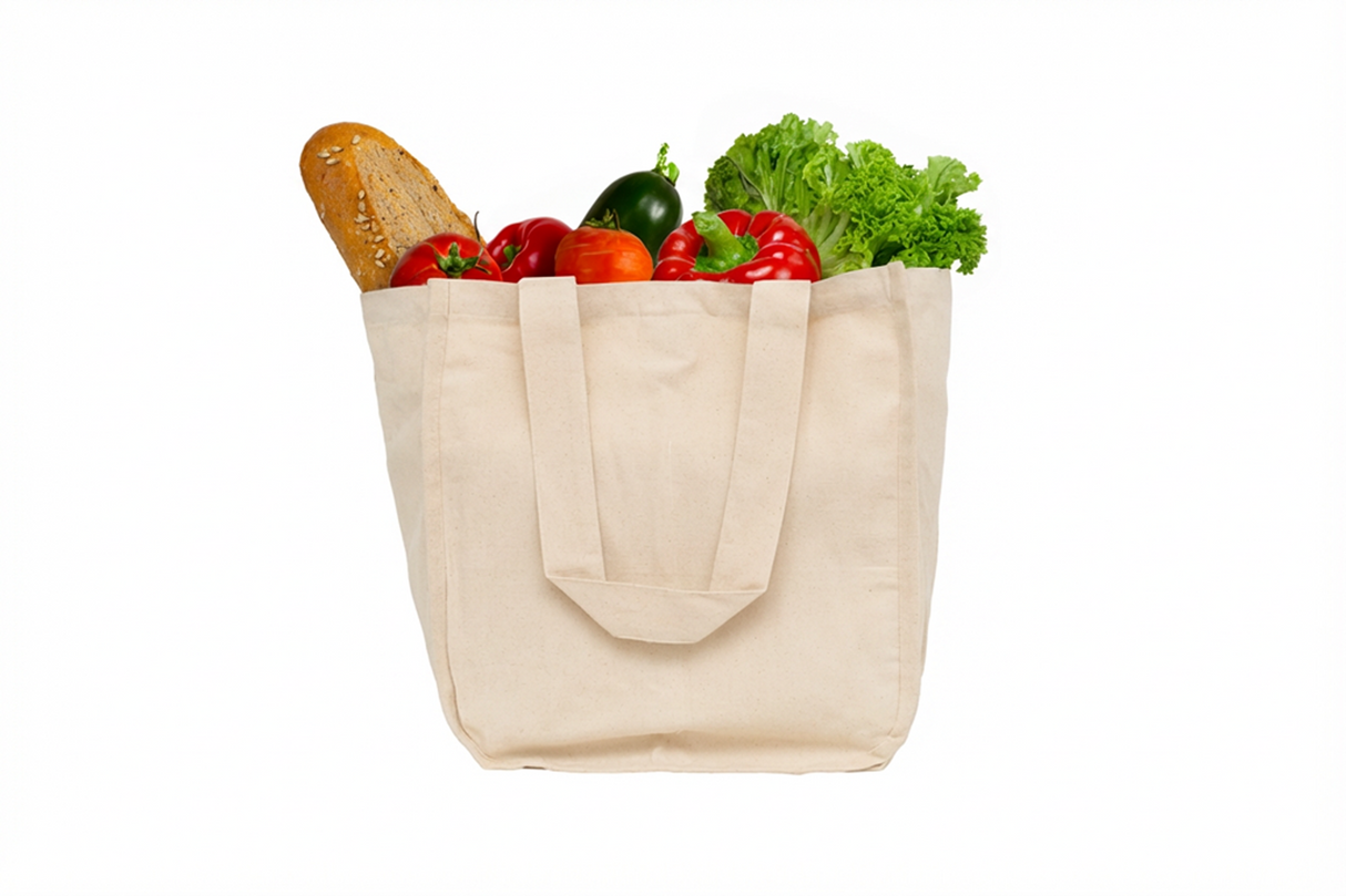 Canvas Grocery Tote Bags