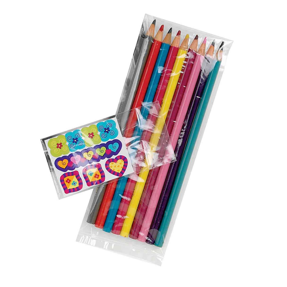 Clear - Economy (1.2 Mil) Polypropylene Flat Bags - 6-3/4 x 10-3/4" (1.2 Mil)