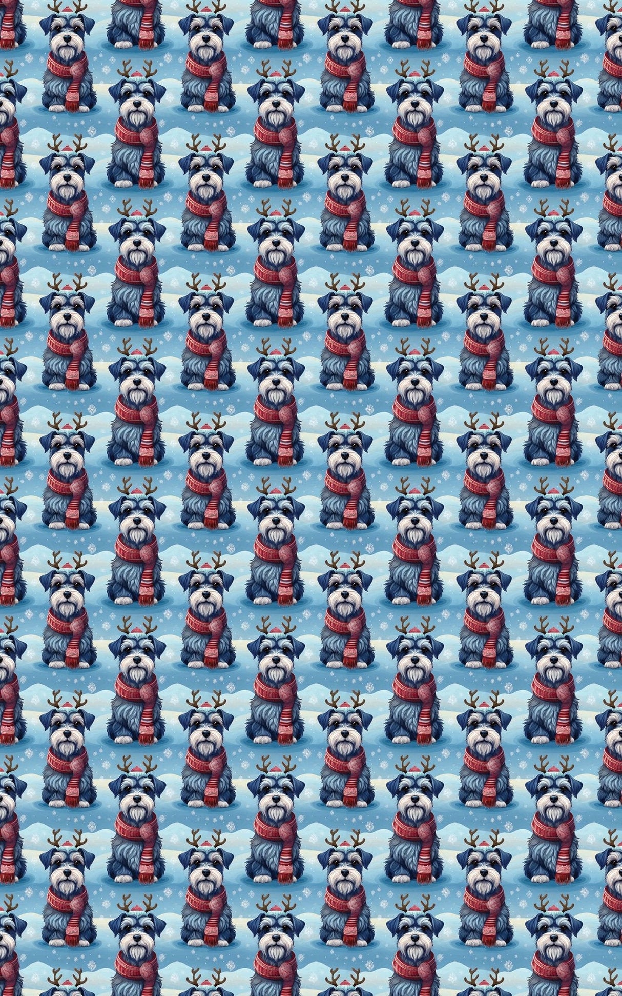 Scarved Schnauzer Cheer
