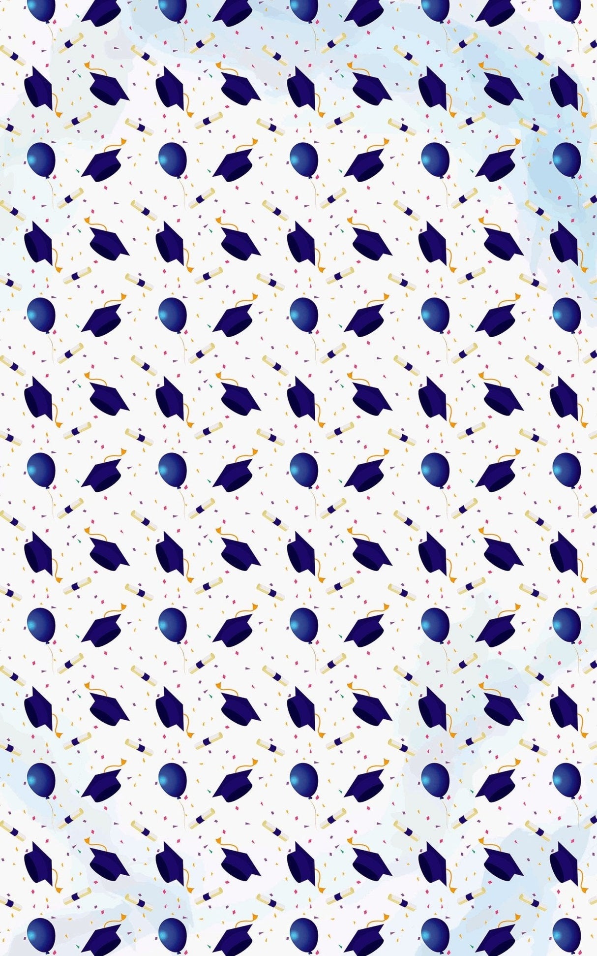 Graduation in Blue