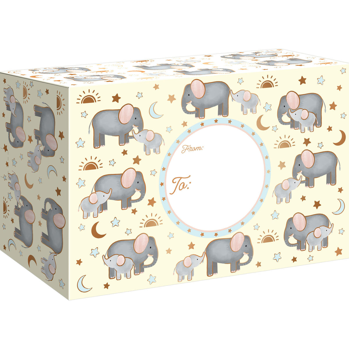 Baby Elephants Theme Mailing Box - SB403.1a.jpg