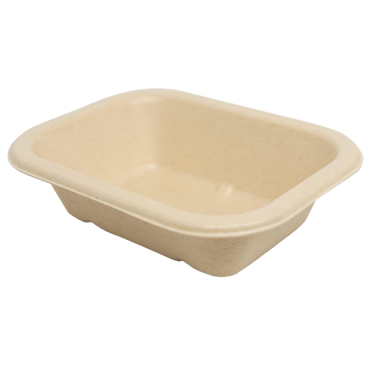 World Centric 8 oz Fiber Food Container, PLA Lined, Compostable, No Lid (QTY 1200), SKU SK-SC-8L-LF