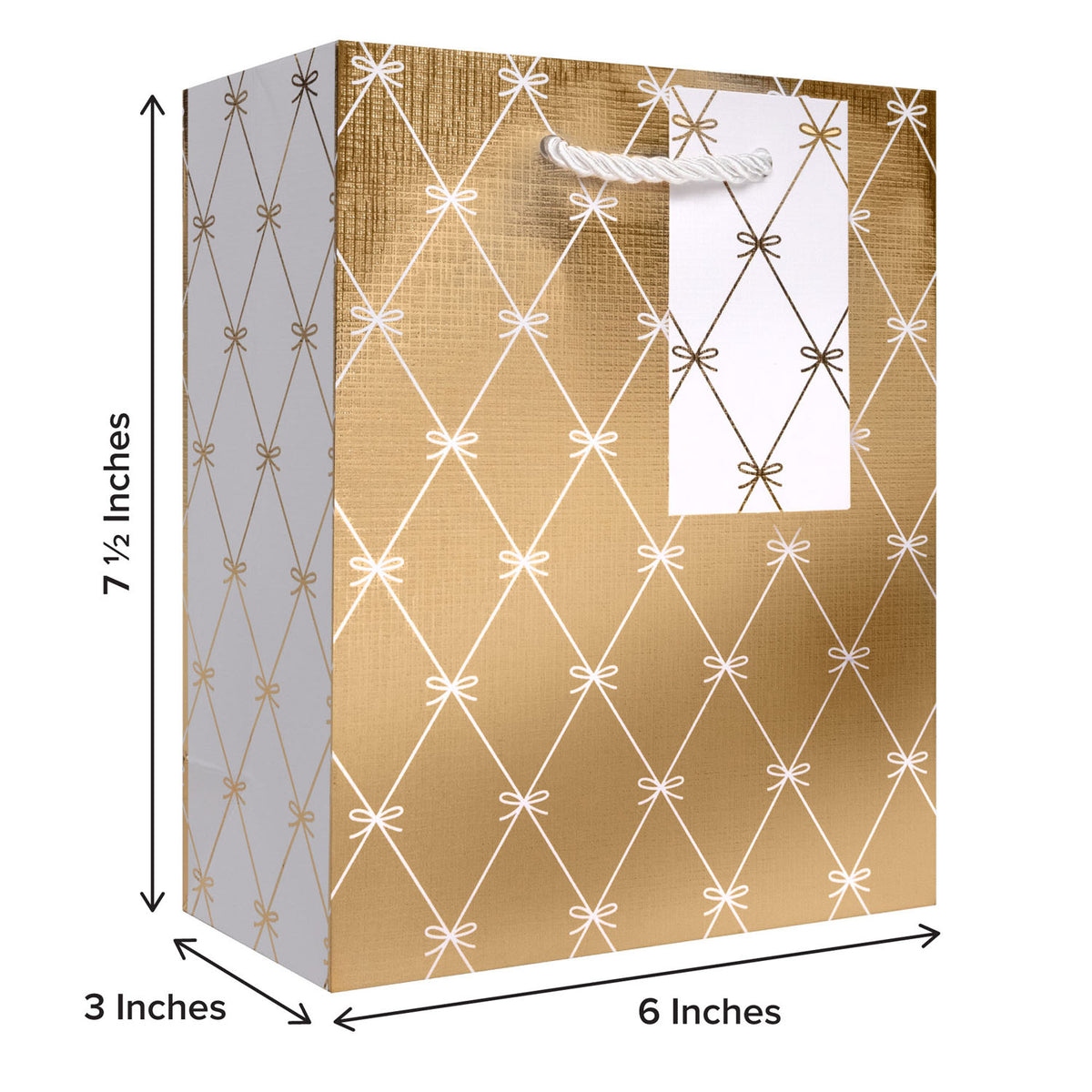 Beautiful Bows Gold Gift Bag - ST227.1b.jpg