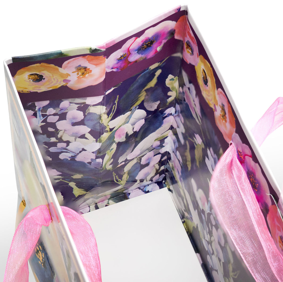 Watercolor Flowers Gift Bags — additional view d