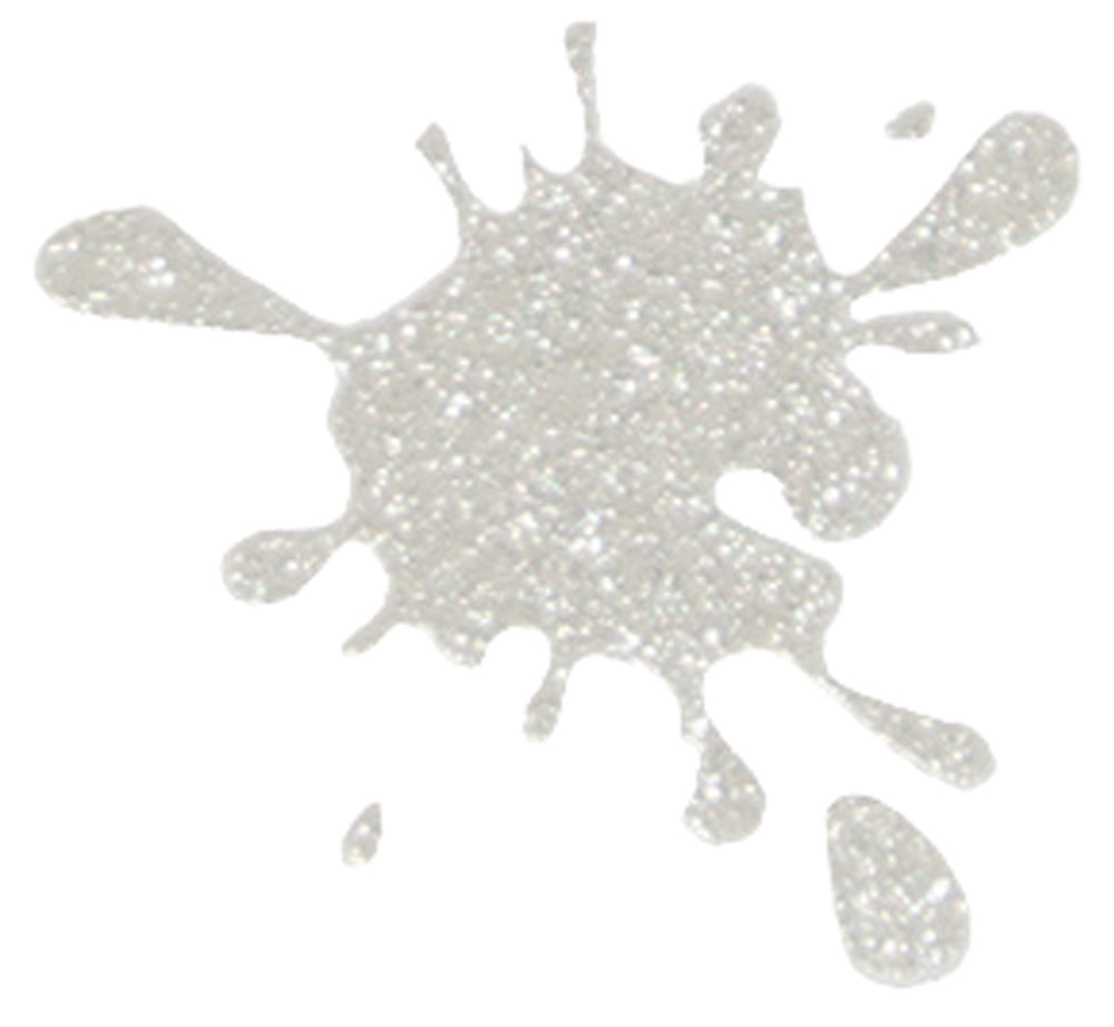 Glitter Silver Screen Print