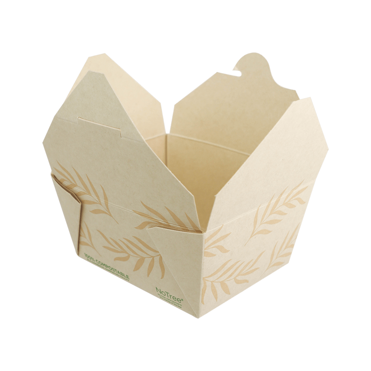 World Centric NoTree Paper #1 Take-Out Container, 26oz (QTY 450), SKU TO-NT-1