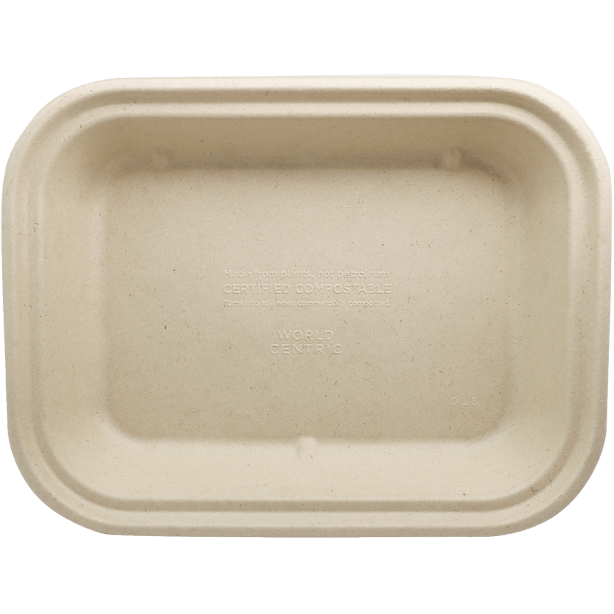 World Centric 36 oz Fiber Container PLA Lined (QTY:400)