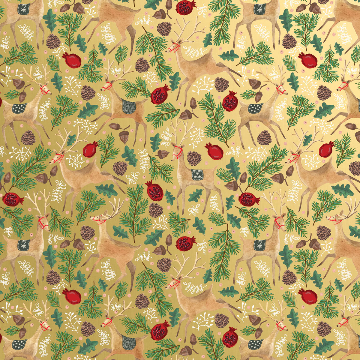 Reindeer Tapestry Gift Wrap - XB561.1a.jpg