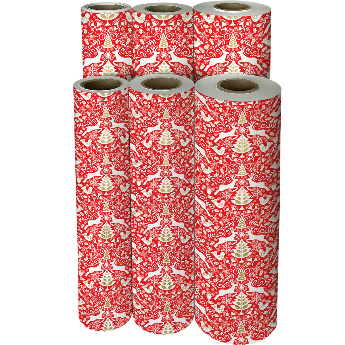 Scandanavian Red - Gift Wrap — additional view f