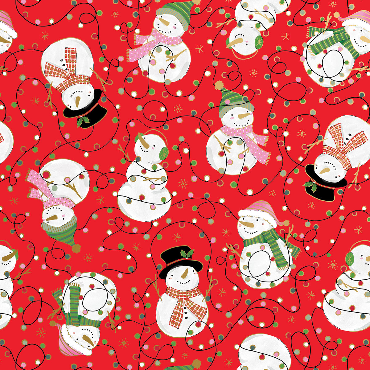 Snowmen & Lights Gift Wrap - XB833.1a.jpg