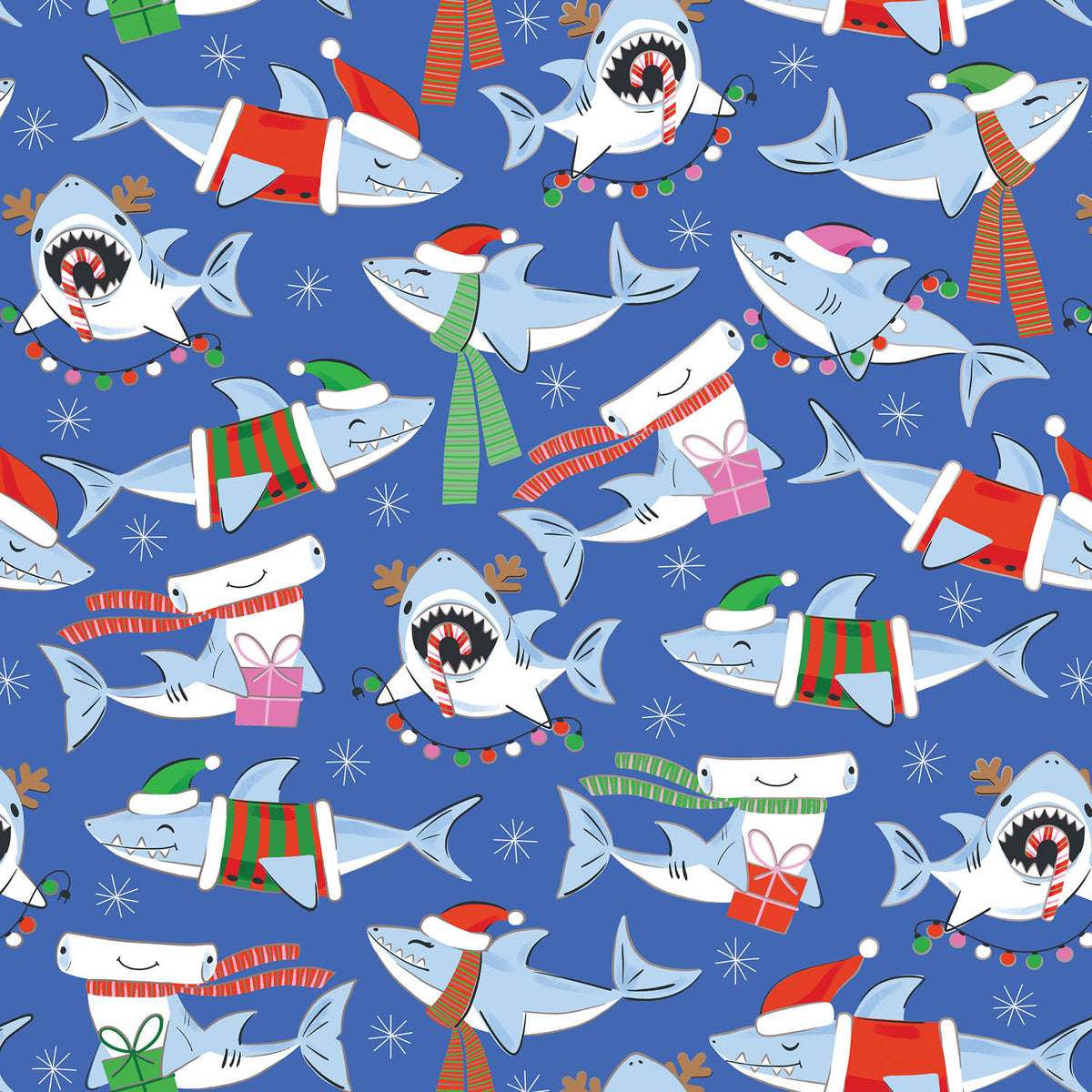 Merry Sharks Gift Wrap - XB836.1a.jpg