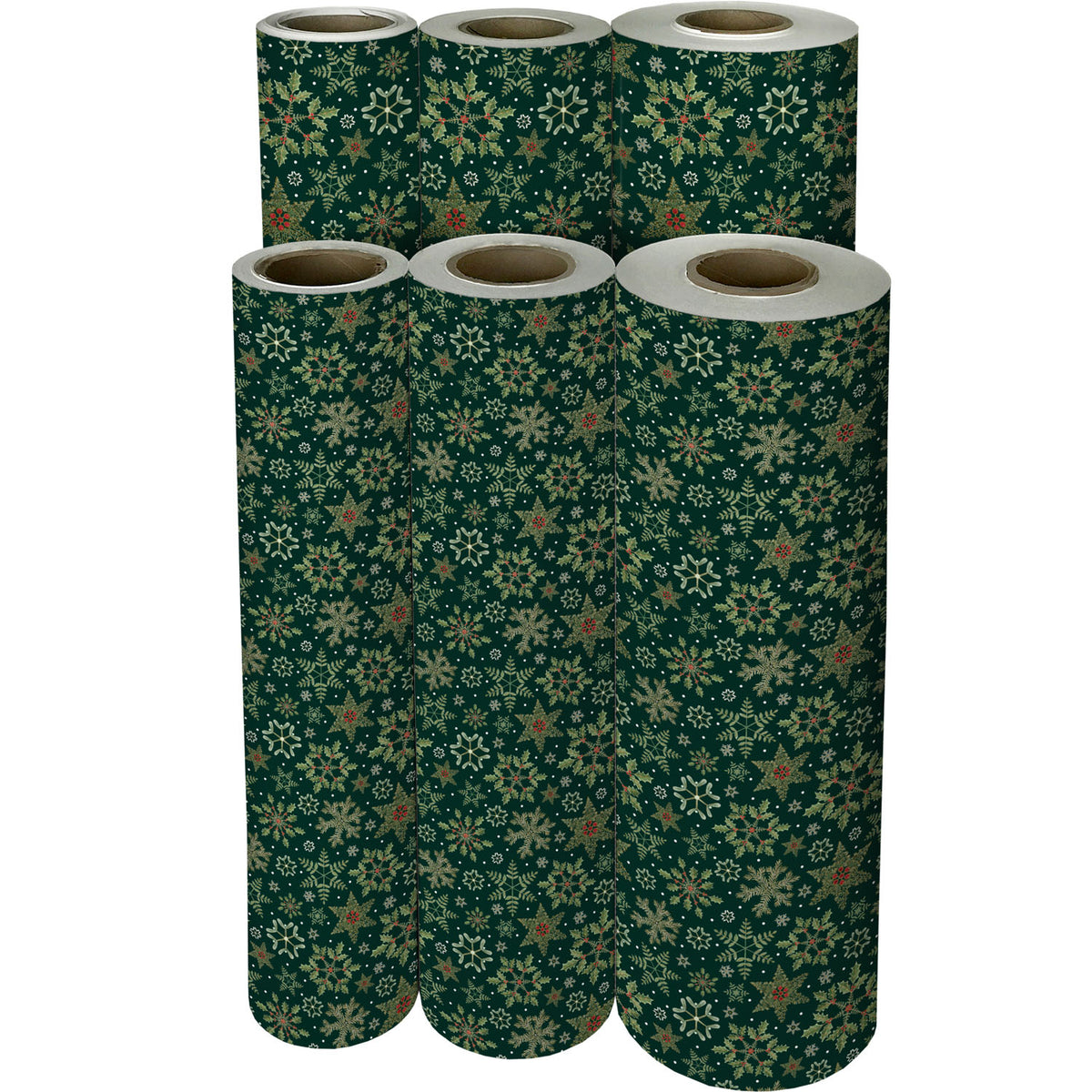Forest Snowflakes Gift Wrap - XB846.1f.jpg