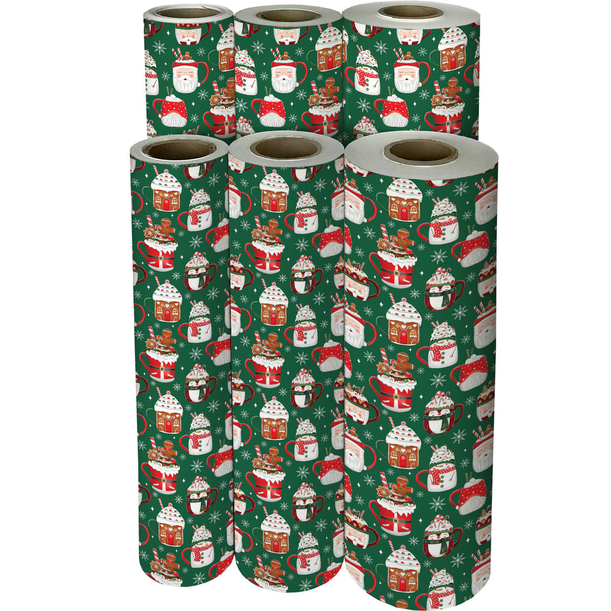 Cocoa Christmas Green Gift Wrap - XB866.1f.jpg
