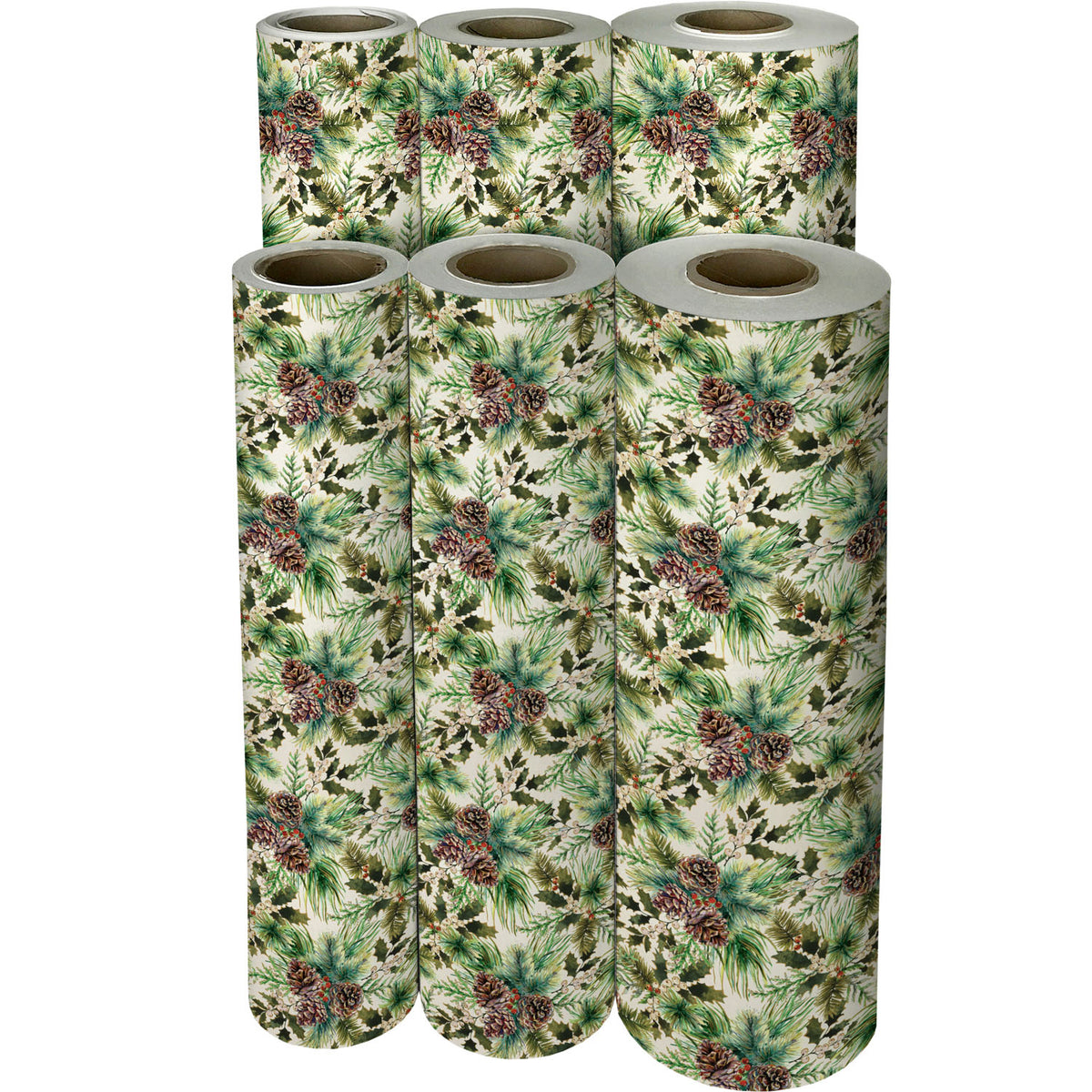 Elegant Pine Pearl Gift Wrap - XB871.1f.jpg