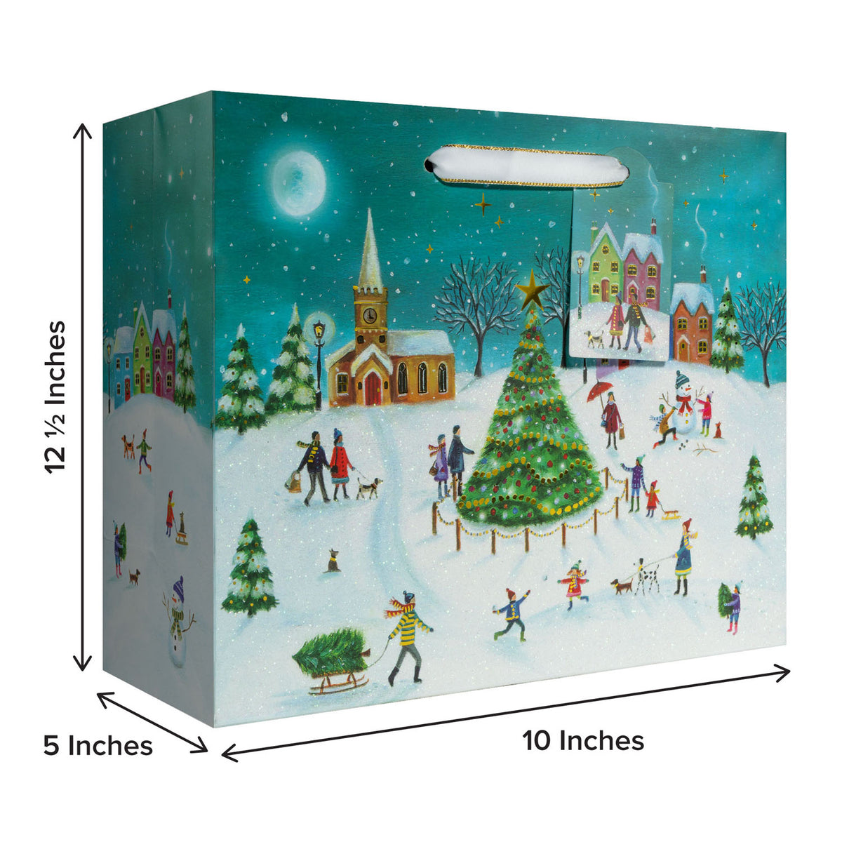 Christmas Village Gift Bag - XGBL607.1b.jpg