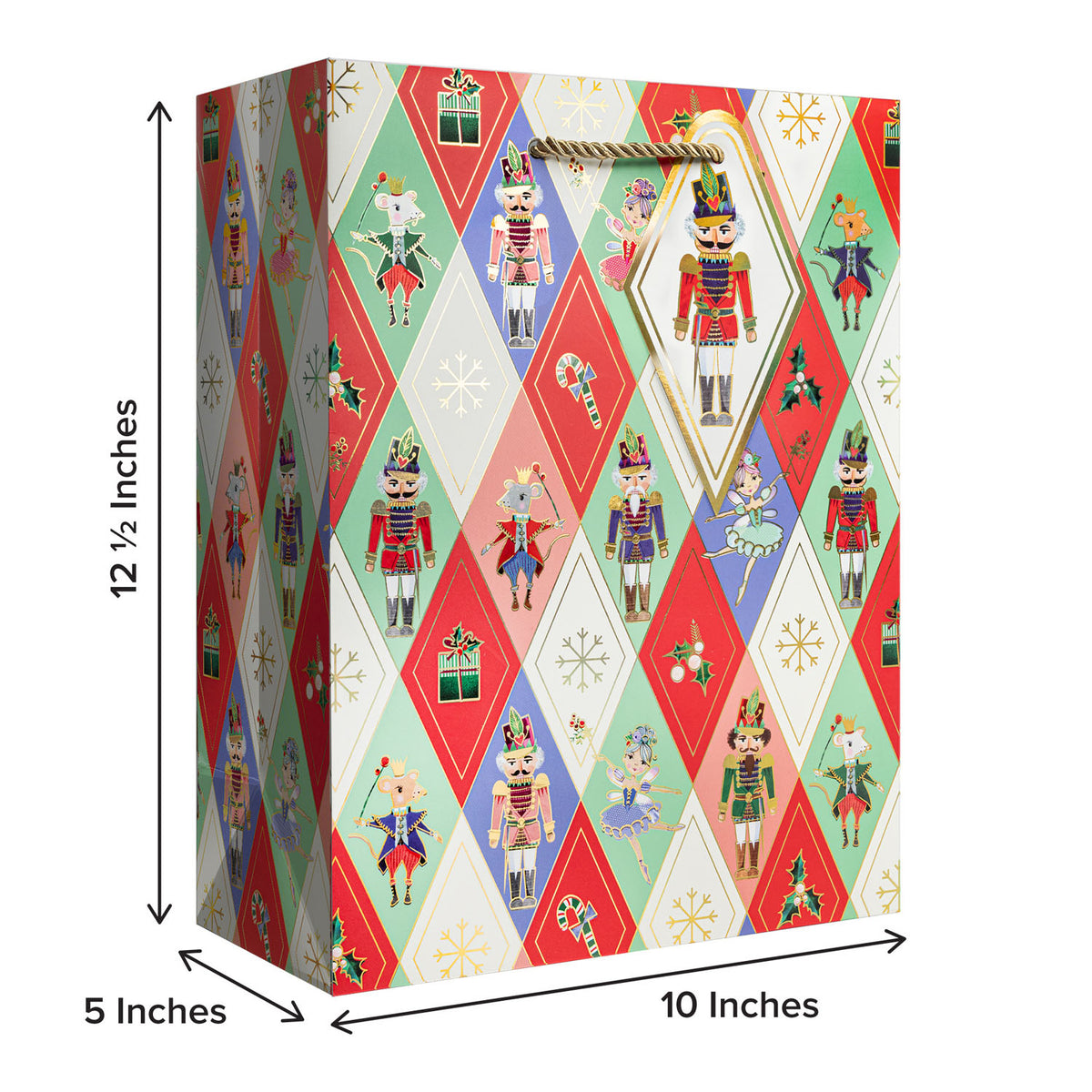 Harlequin Nutcracker Gift Bag - XGBL861.1b.jpg