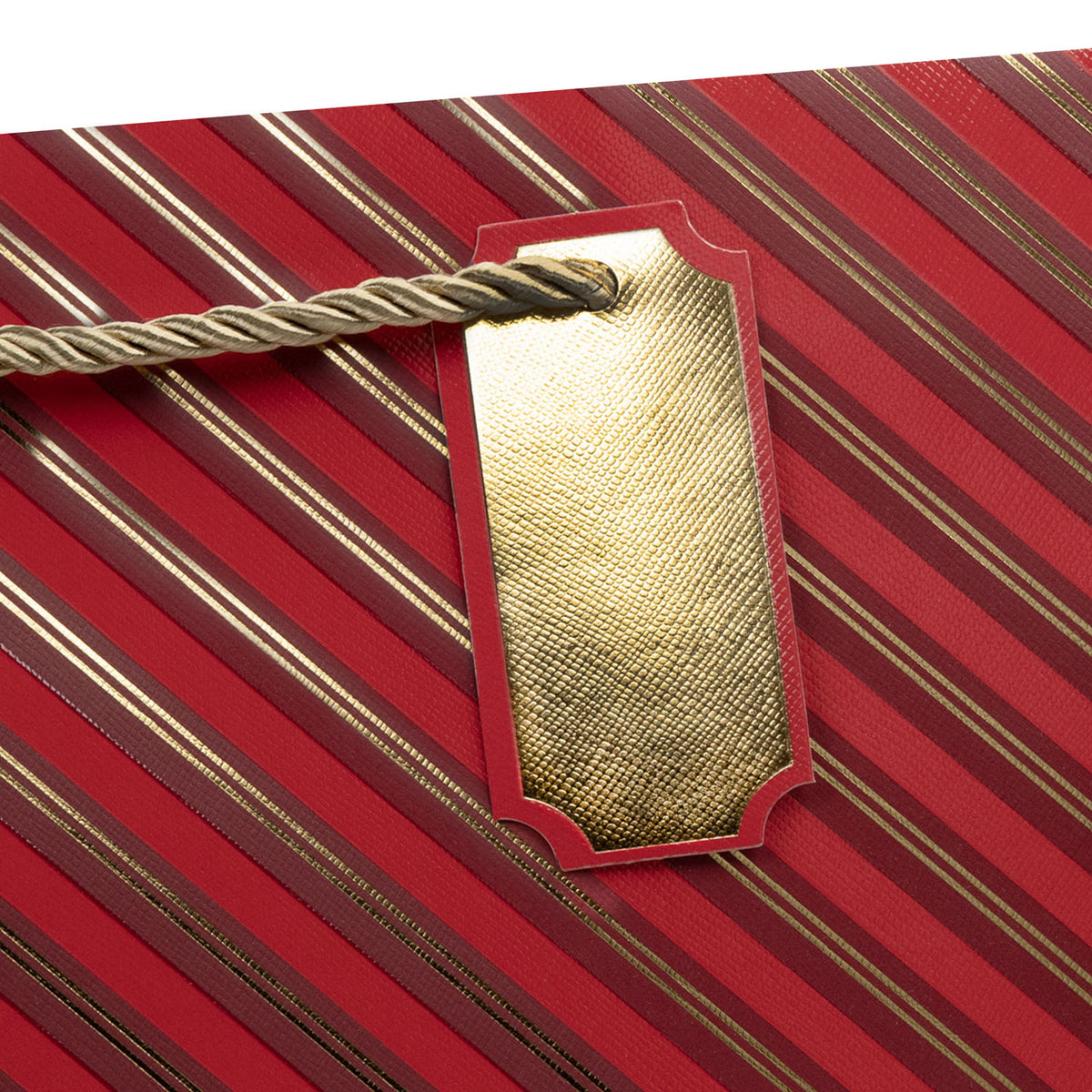 Red & Gold Stripes Gift Bag - XGBM862.1c.jpg