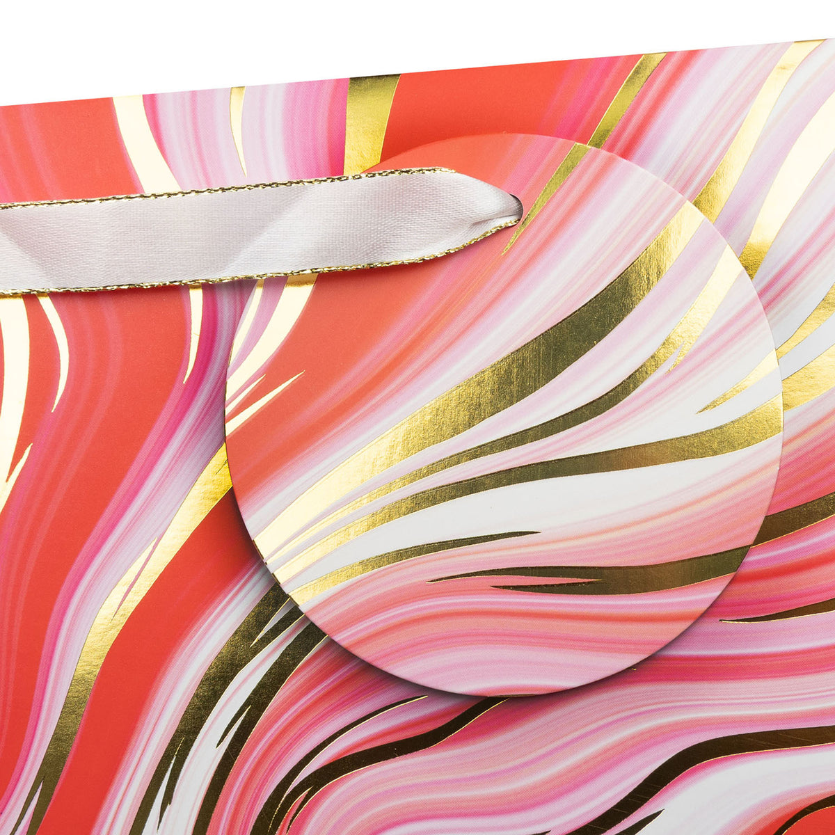 Marbleized Red - Gift Bag — additional view c