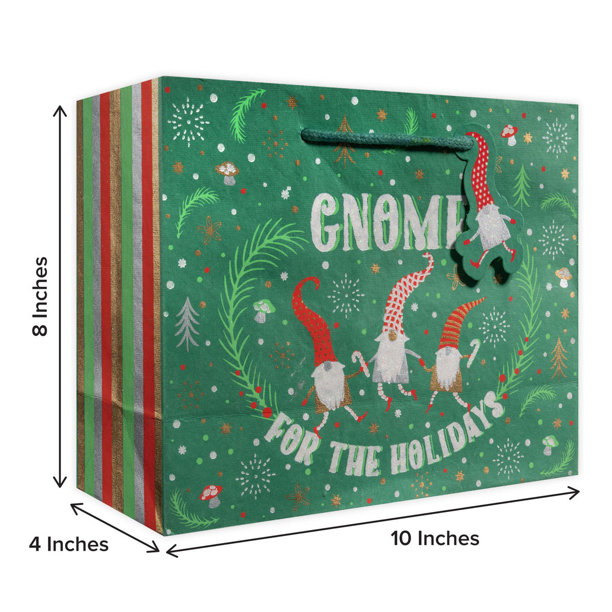 Gnome for Christmas - Gift Bag — additional view b