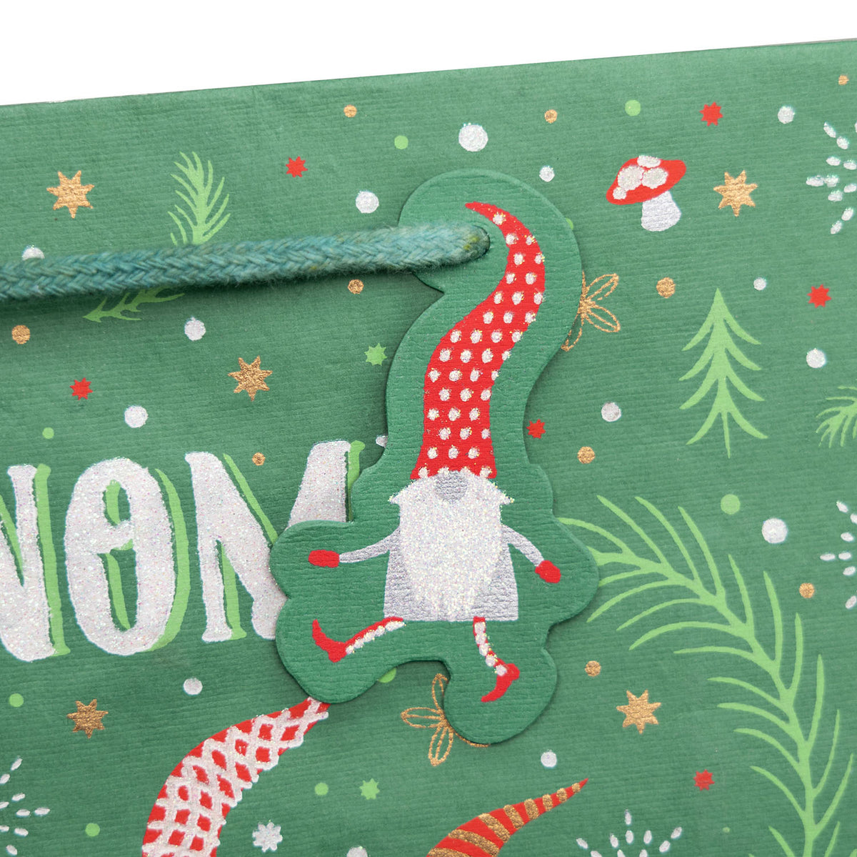 Gnome for Christmas - Gift Bag — additional view c