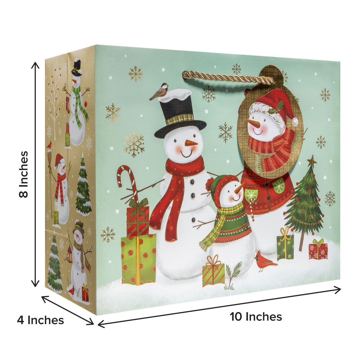 Snowman Family - Gift Bag — additional view b
