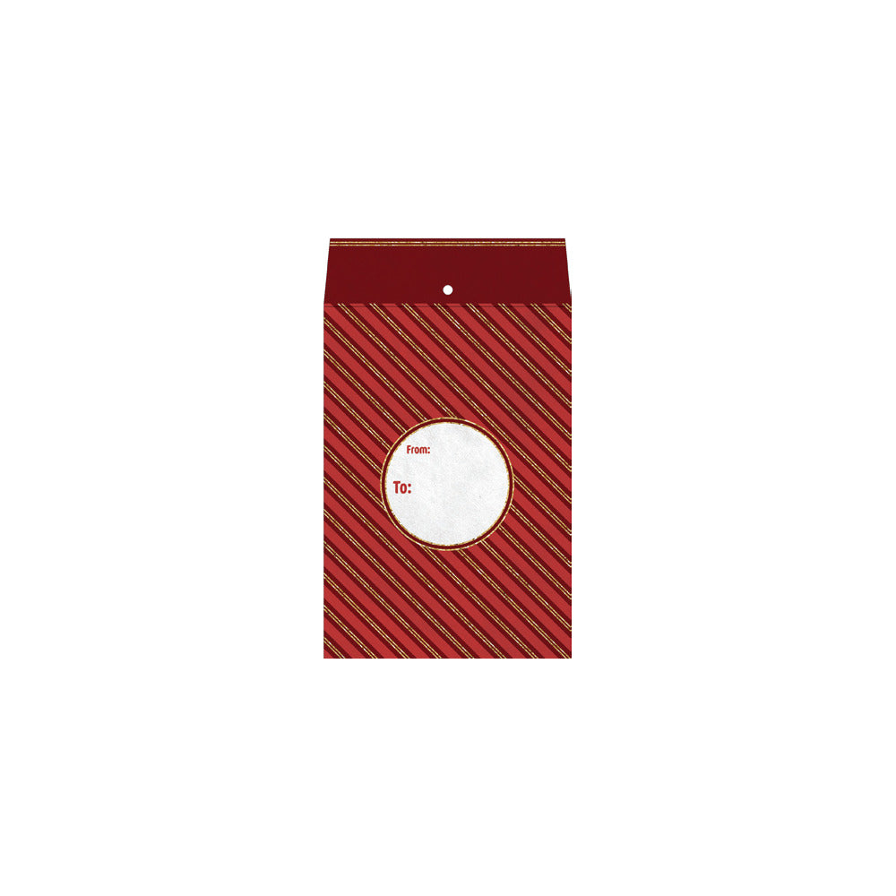 Red & Gold Stripes Theme Mailing Envelope - XSY862.1a.jpg