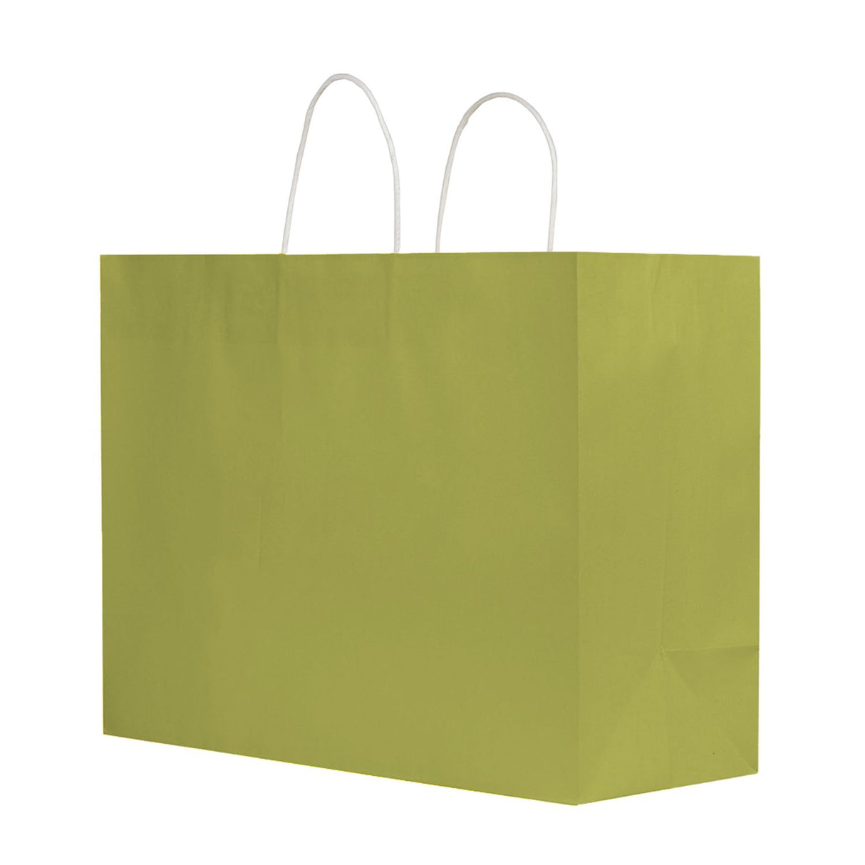 Aloe Green - Smooth Top Egde Shopping Bag - 16 x 6 x 13"