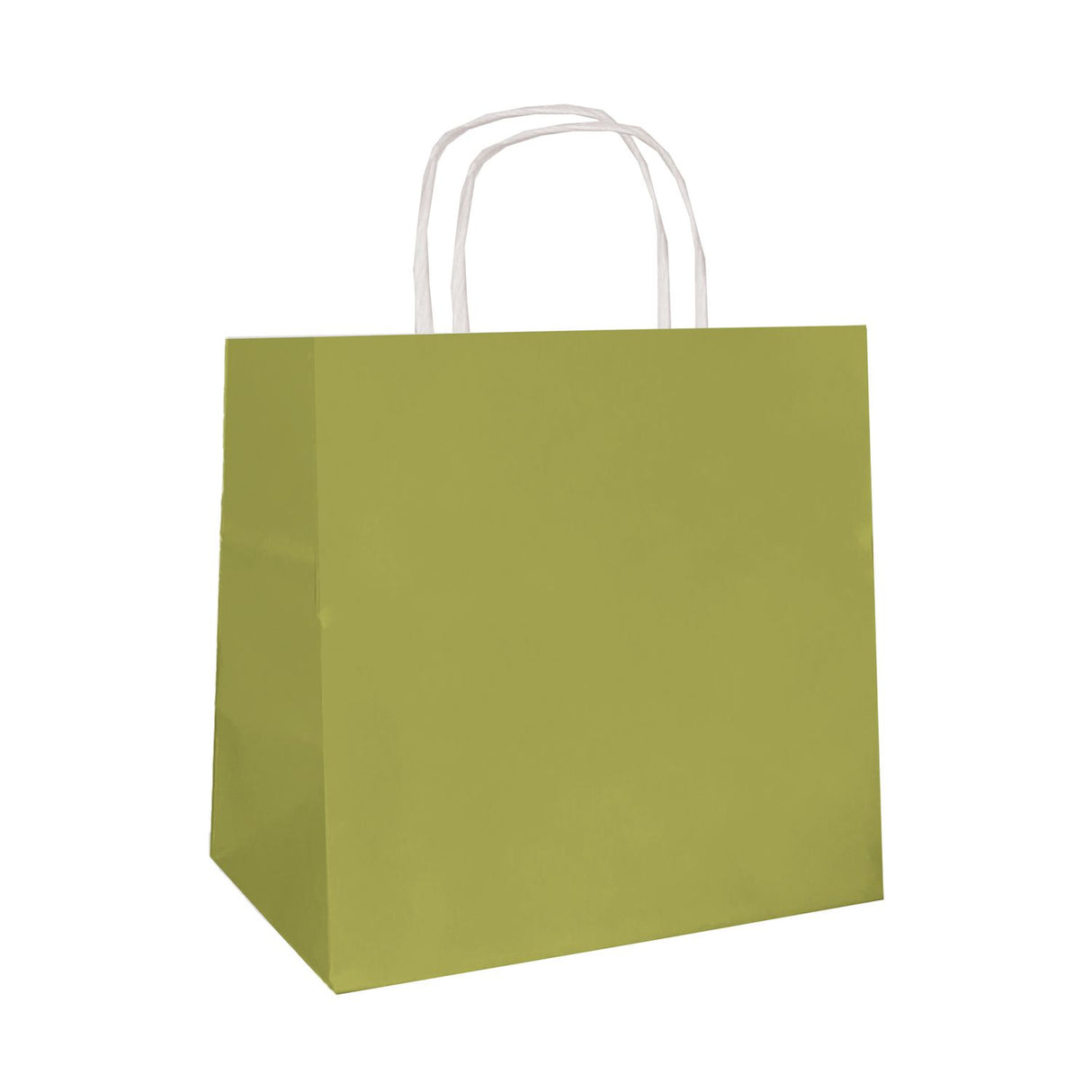 Aloe Green - Smooth Top Egde Shopping Bag - 6 x 4 x 6"