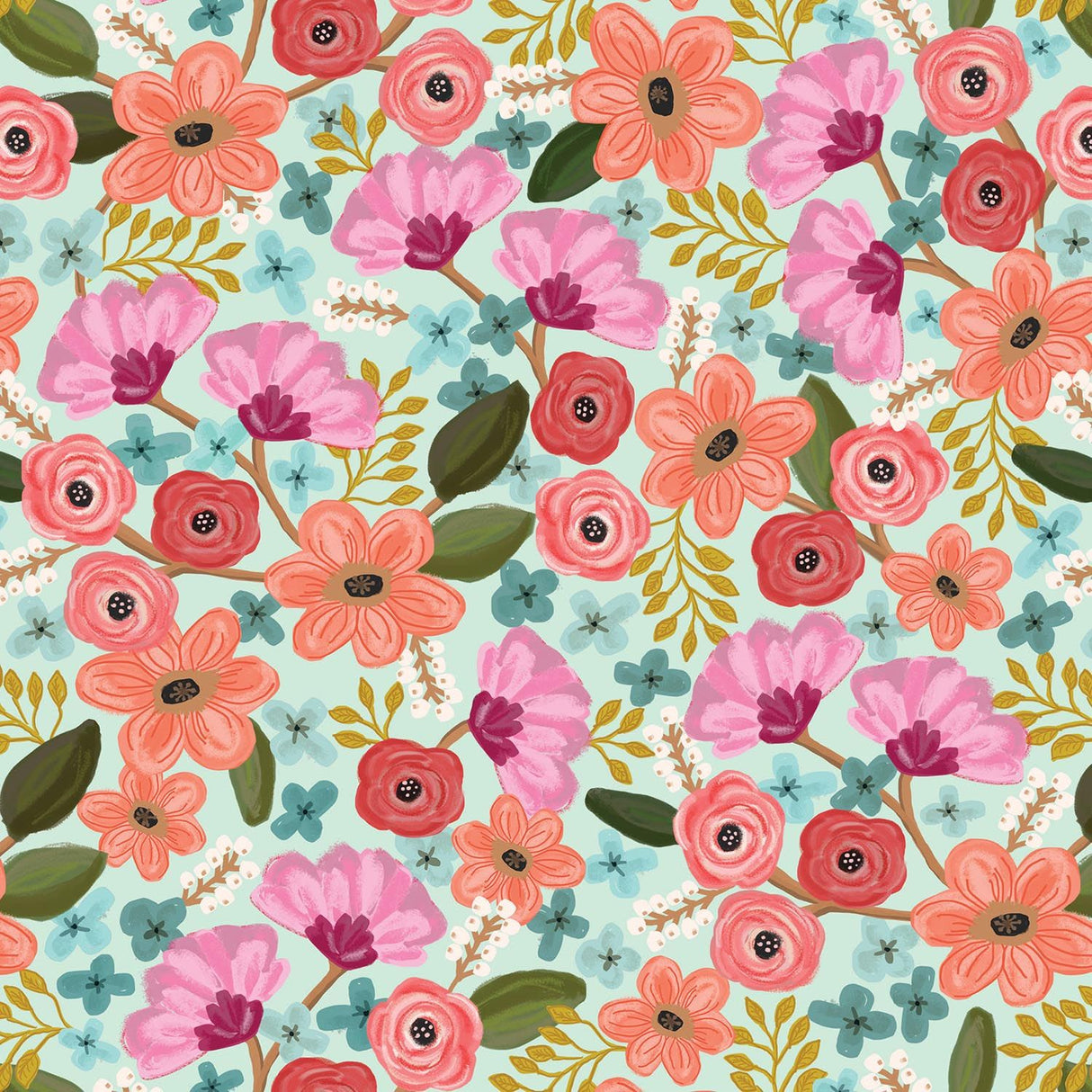 Floral Delight - Gift Wrap - Roll (30" x 5 ft.)