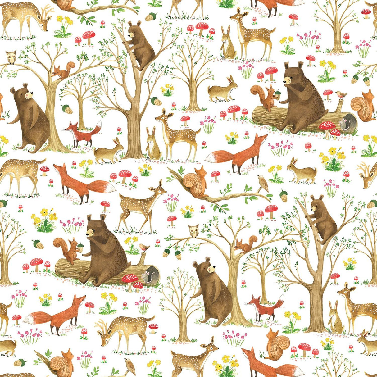 Fairytale Forest - Gift Wrap - Roll (30" x 5 ft.)