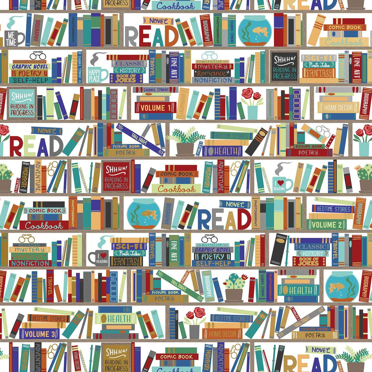 Books - Gift Wrap - Roll (30" x 5 ft.)