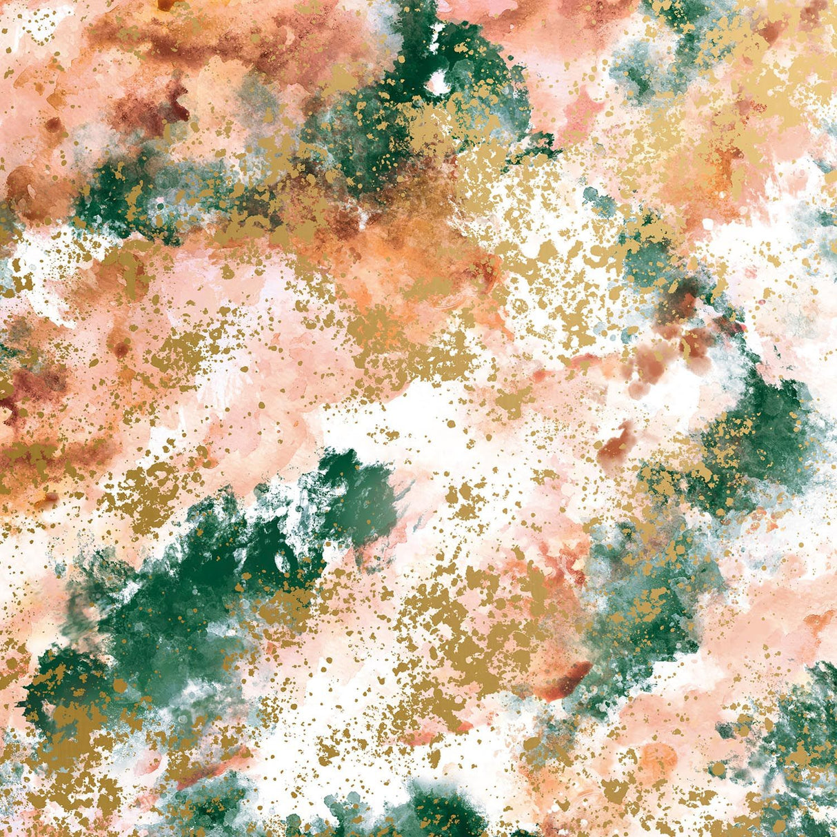 Watercolor Abstract - Gift Wrap - Roll (30" x 5 ft.)