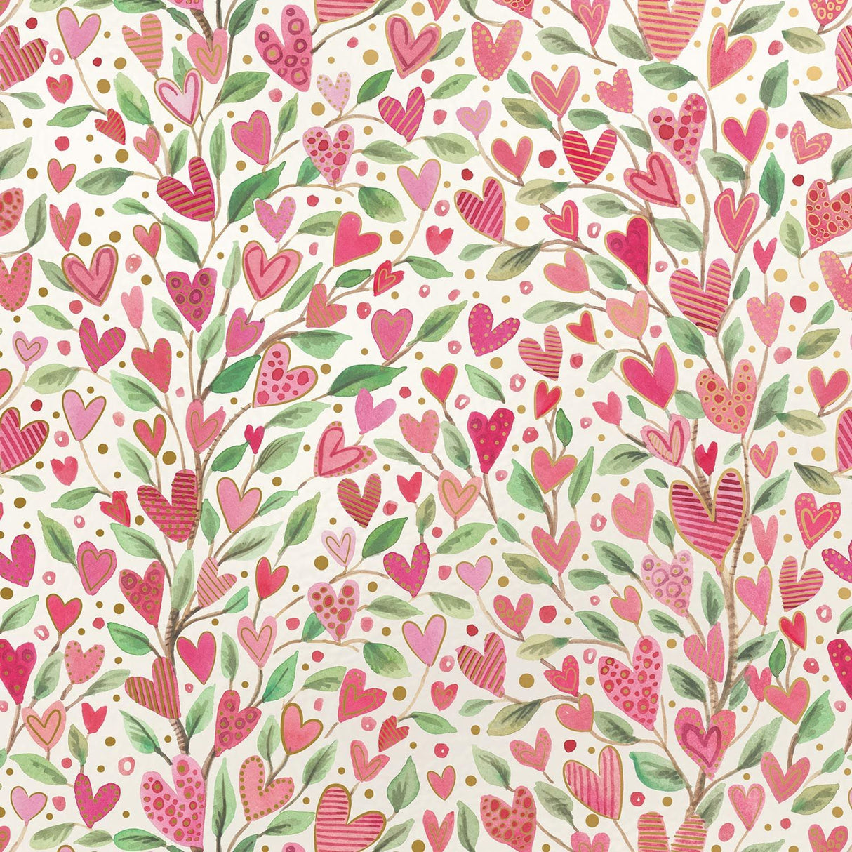 Love Grows - Gift Wrap - Roll (30" x 5 ft.)