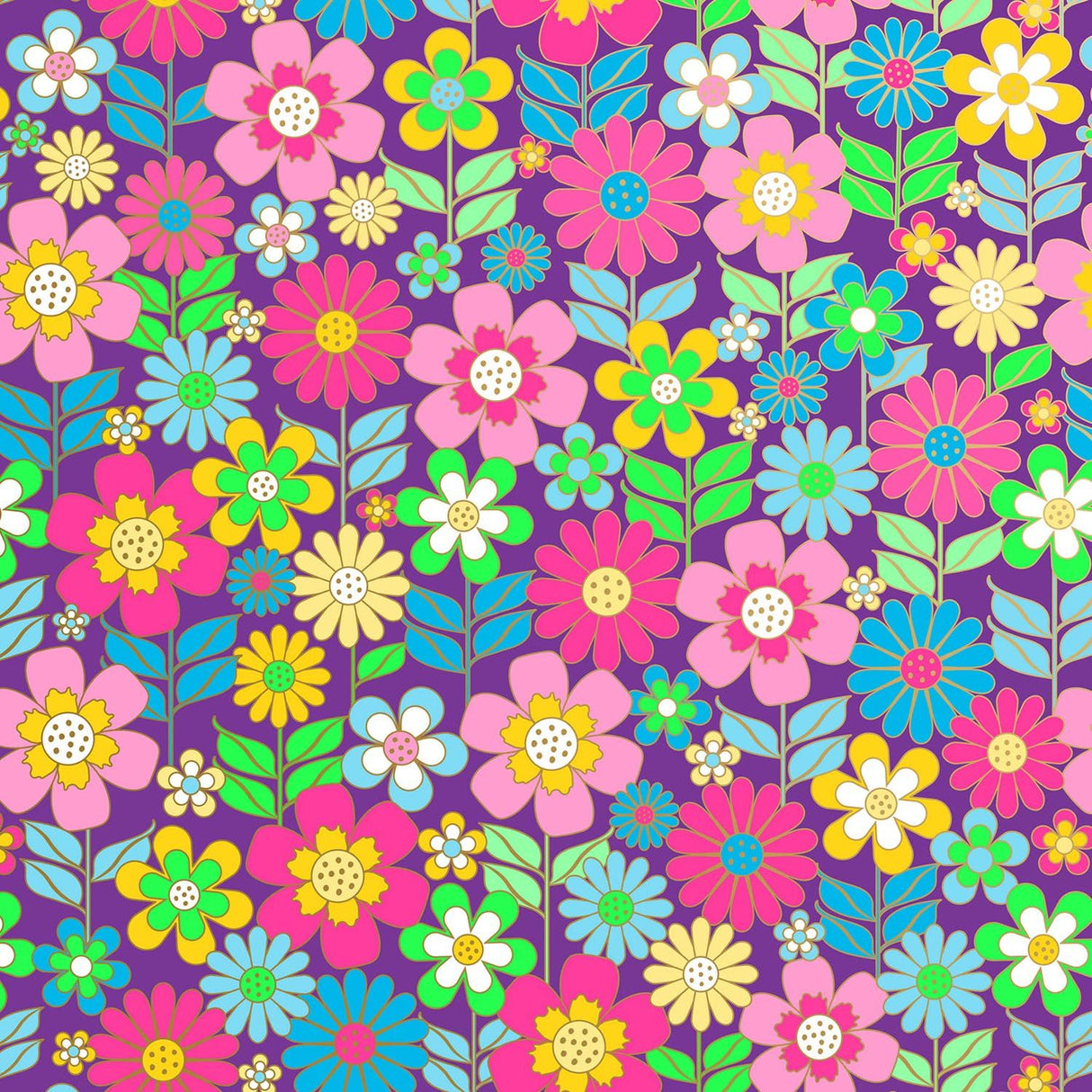 Dazzling Daisies - Gift Wrap - Roll (30" x 5 ft.)