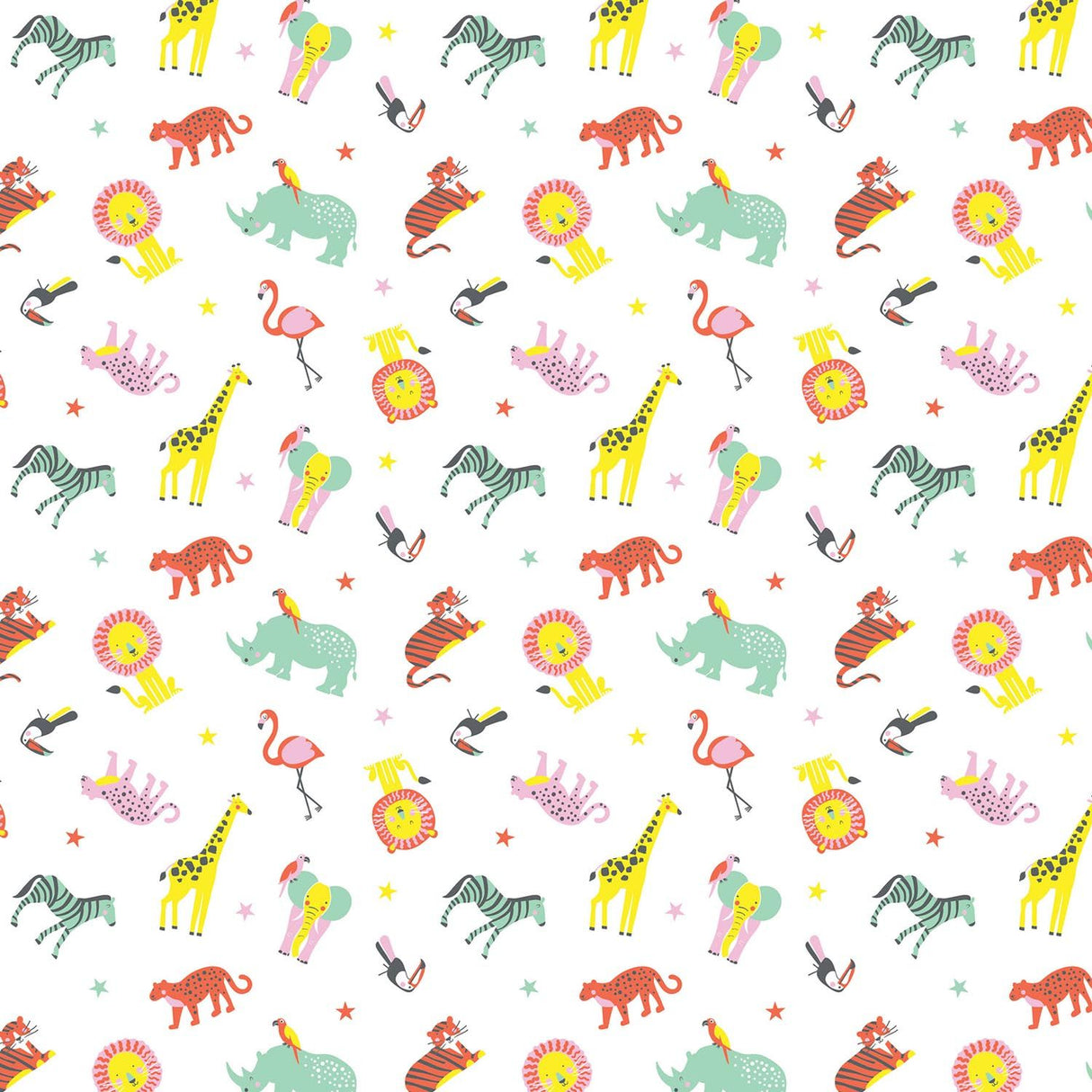 Little Animals - Gift Wrap - Roll (30" x 5 ft.)