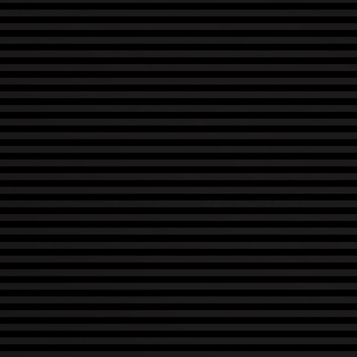 Black on Black Stripe - Gift Wrap - Roll (30" x 5 ft.)