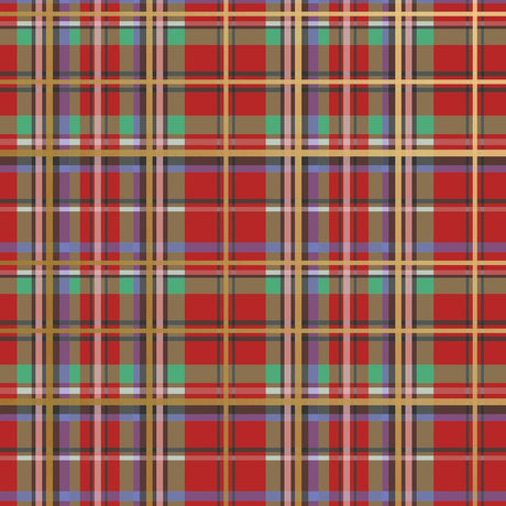 Tartan - Gift Wrap - Ream Gift Wrap Roll (30" x 833 ft.)