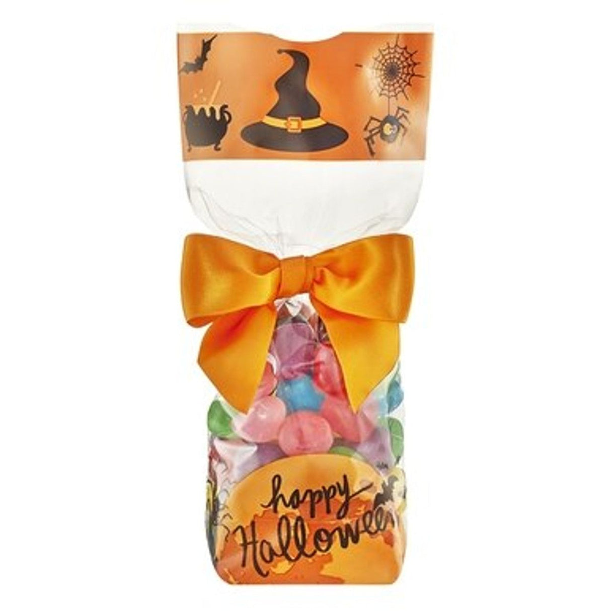 Halloween - Hard Bottom Candy Bag - 2-1/8 x 1-3/4 x 8-1/2"