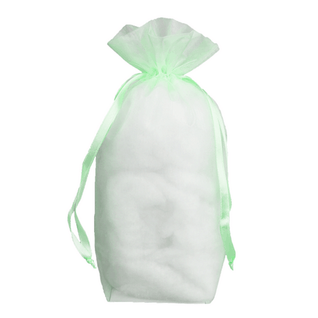 Mint - Cardboard Bottom Organza Bag - 6 x 9-1/2"