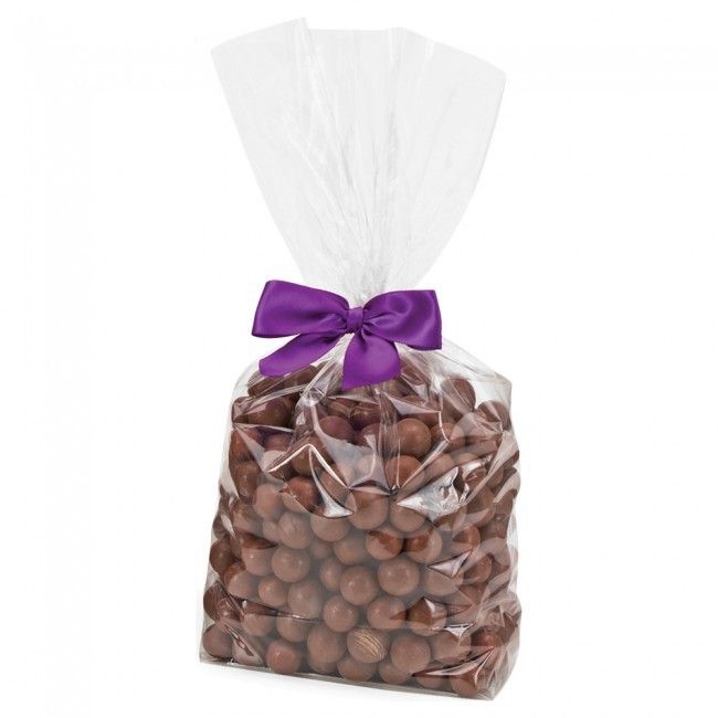 Clear - Hard Bottom Candy Bag - 5 x 3-1/4 x 13"