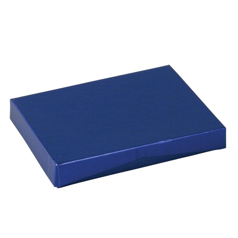 Blue Embossed Foil - Gift Card Box - 4-5/8 x 3-3/8 x 5/8"