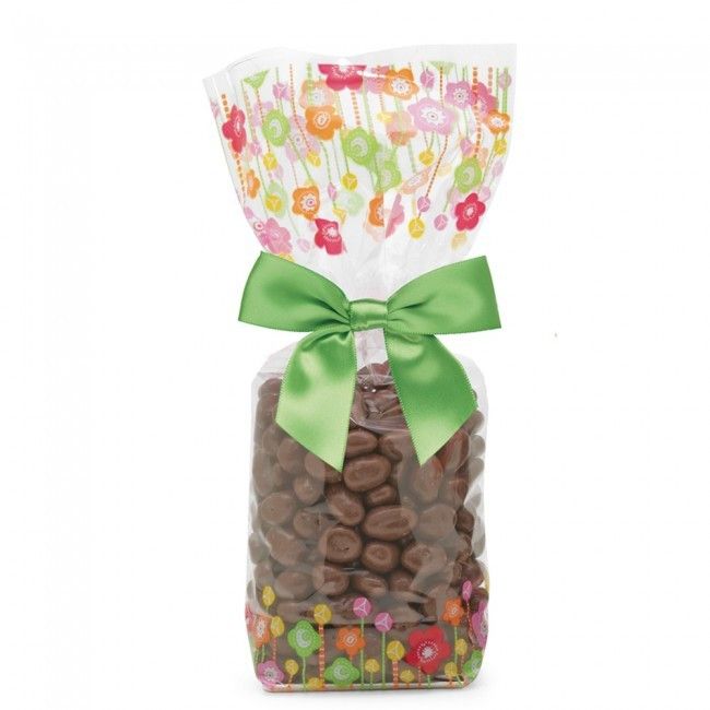 Petites Fleurs - Hard Bottom Candy Bag - 2-5/8 x 1-7/8 x 10-1/4"